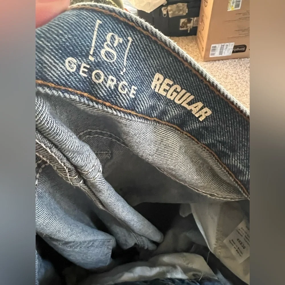 46x30 Regular George jeans medium wash.  Good condition.